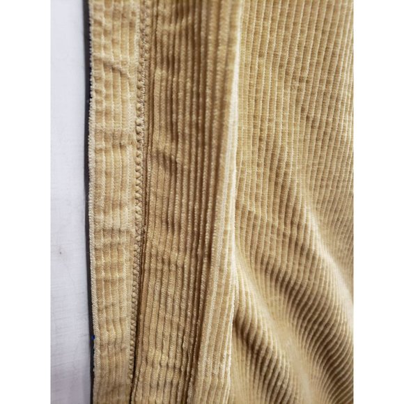 Vtg Lightweight Patchwork Quilt Machine Sewn Double Knit Corduroy 37"x76" Purple - Picture 9 of 9